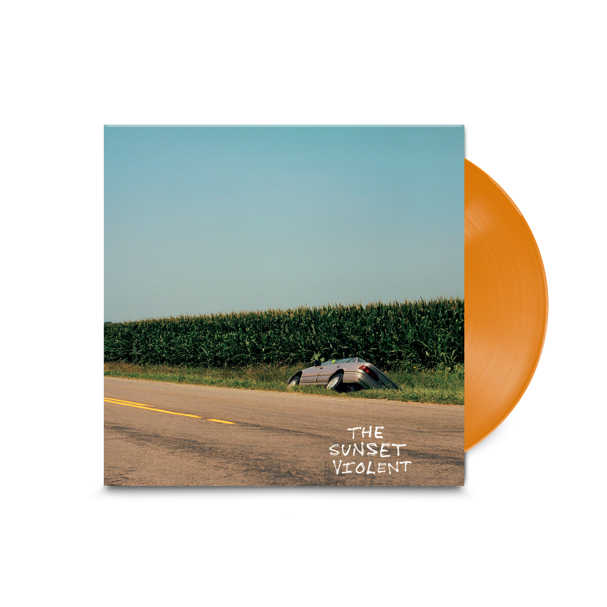 The Sunset Violent: Limited Orange Vinyl LP + Signed Print