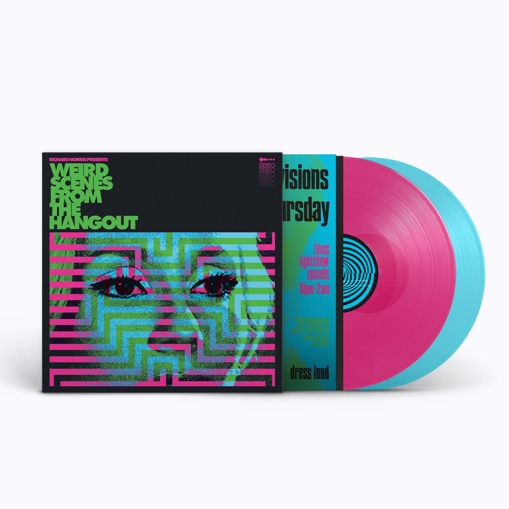 Richard Norris Presents - Weird Scenes from The Hangout (Psychedelic & Freakbeat Dancefloor Anthems 1967-1982): Neon Pink & Transparent Curacao Vinyl 2LP