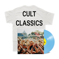 Cult Classics: Sky Blue Vinyl LP + White T-Shirt
