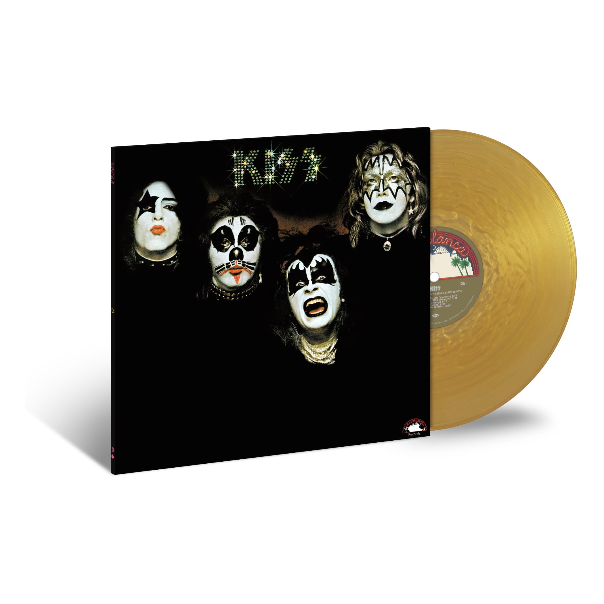 KISS (50th Anniversary): Limited 'Gold Nugget' Colour Vinyl LP