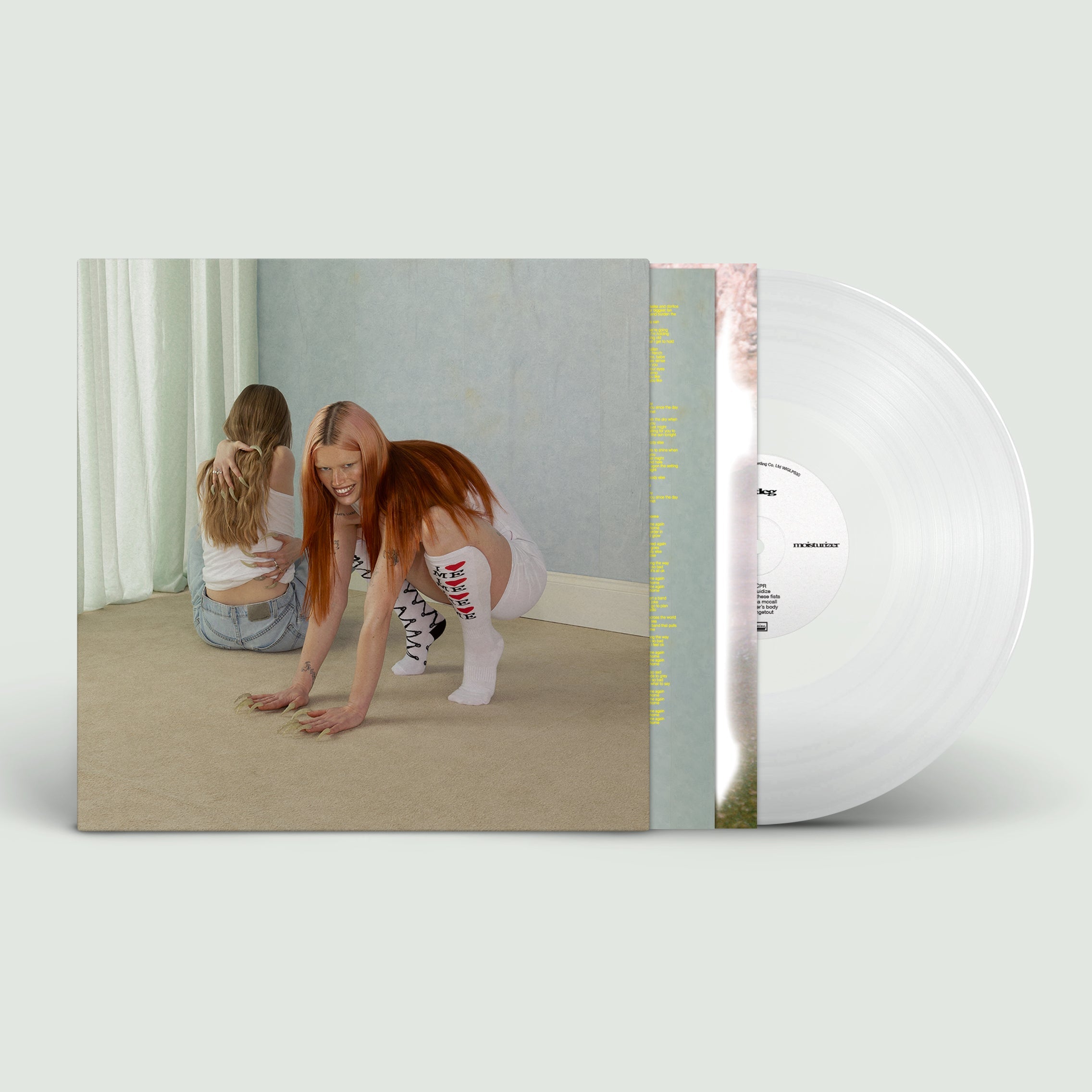 moisturizer: Limited Clear Vinyl LP