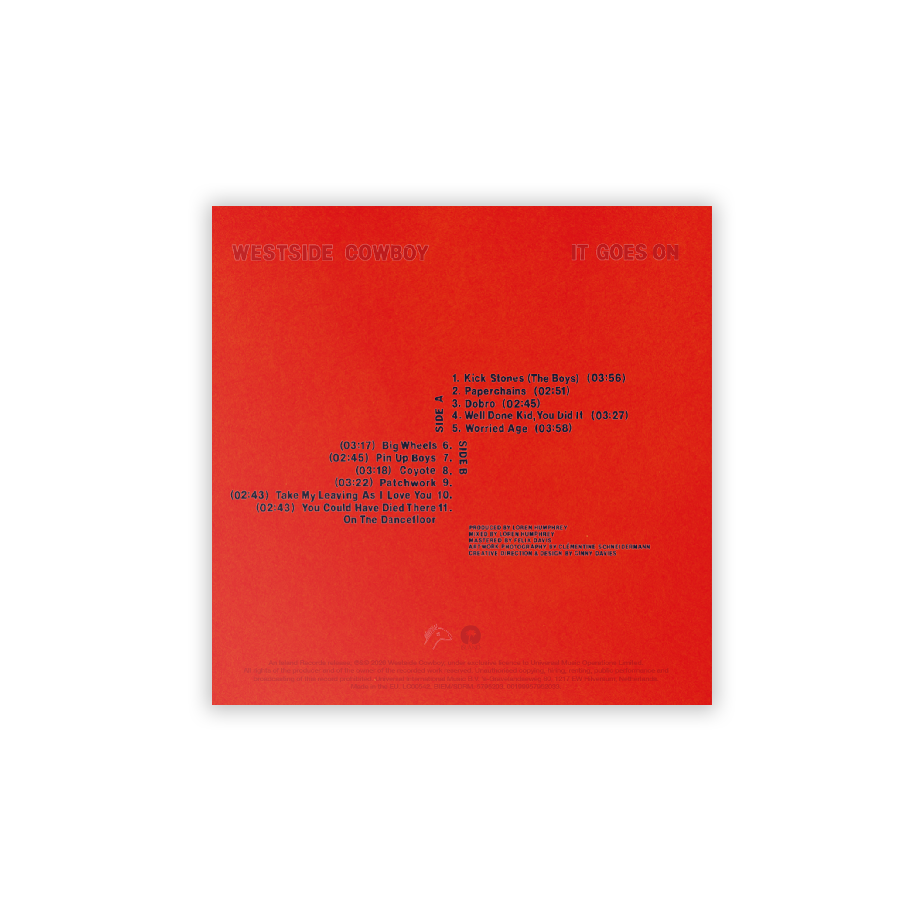 It Goes On - CD