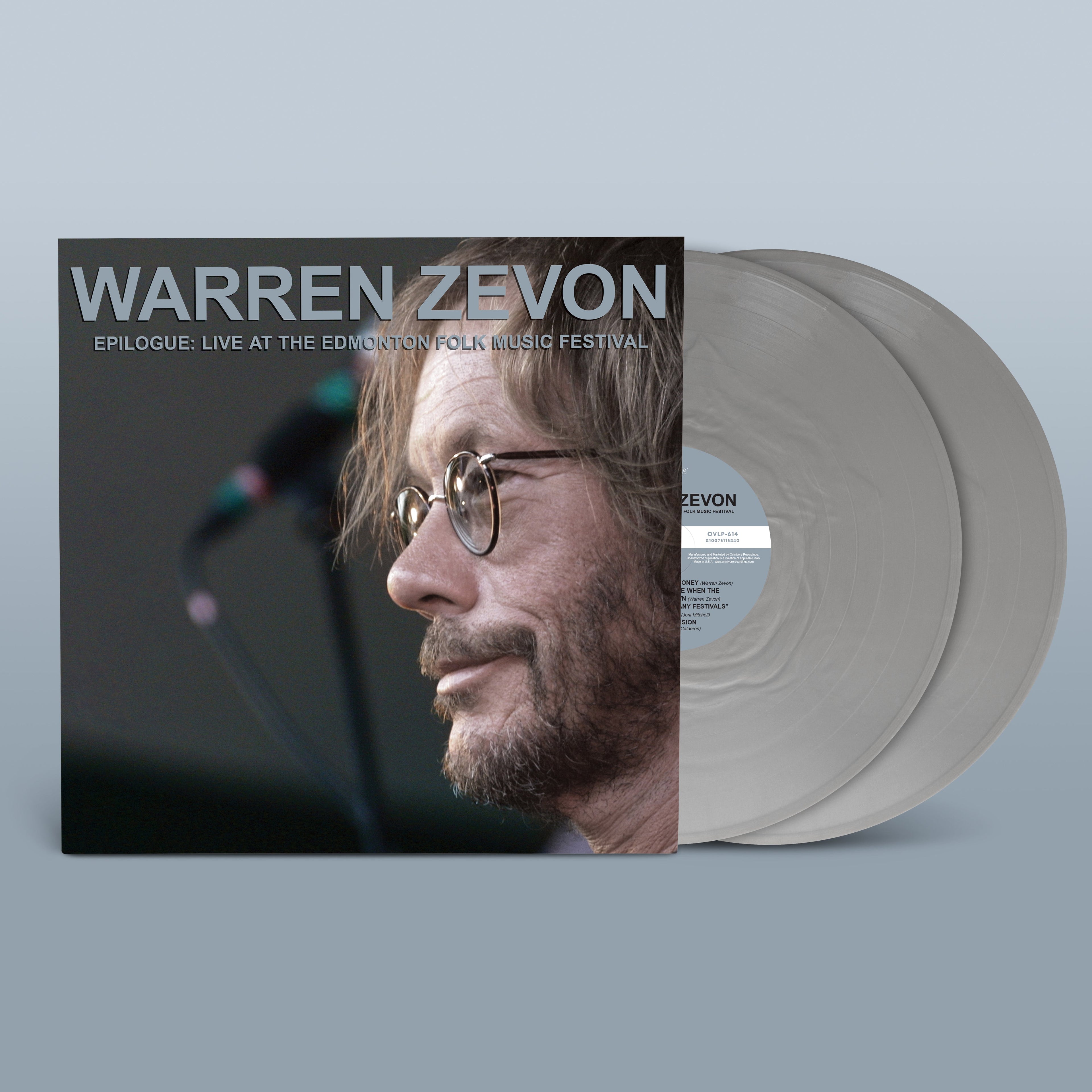 Epilogue: Live At The Edmonton Folk Music Festival : Opaque Metallic Silver Vinyl 2LP