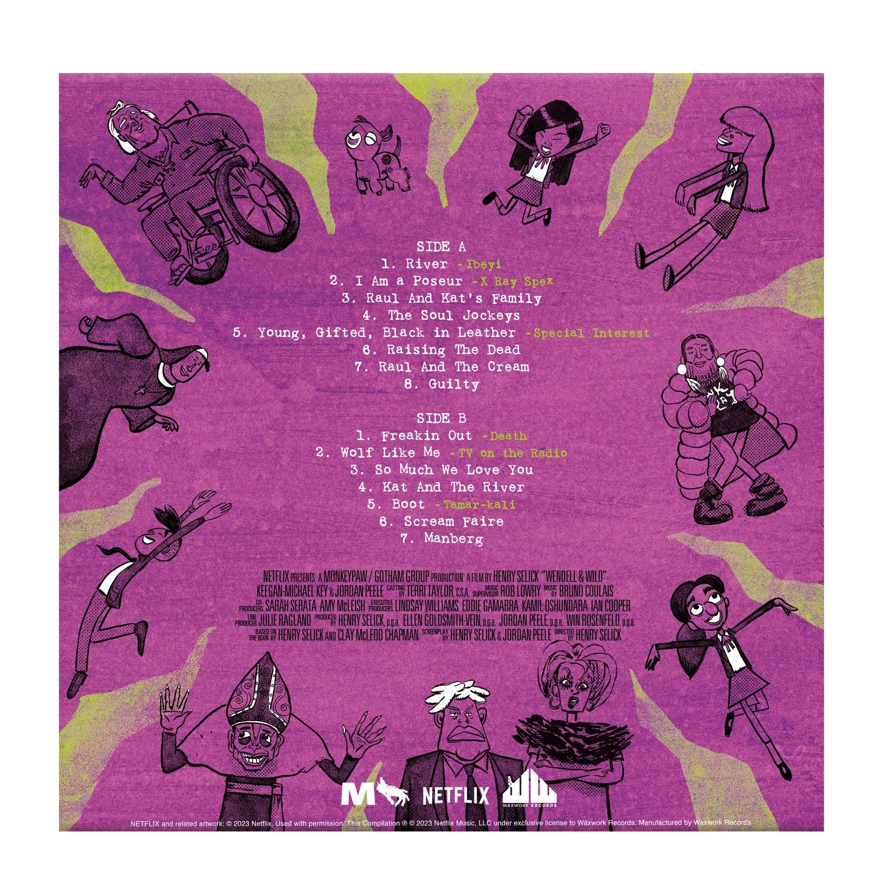 Wendell & Wild: Limited Green & Purple Swirl Vinyl LP