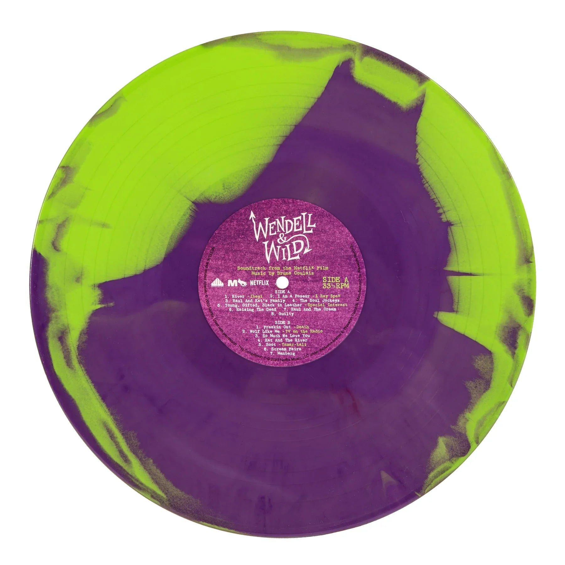 Wendell & Wild: Limited Green & Purple Swirl Vinyl LP