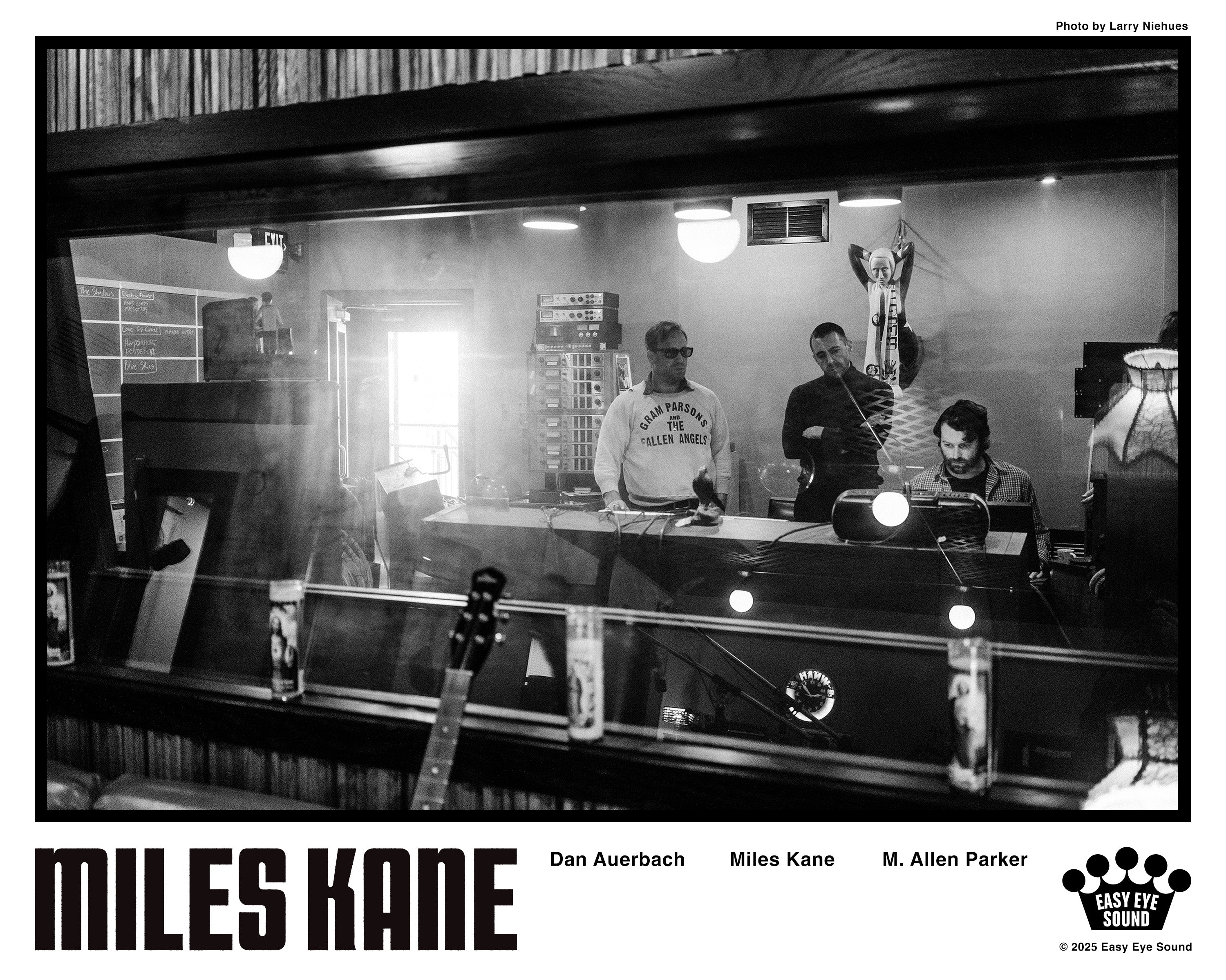 Sunlight In The Shadows: Print Signed by Miles Kane, Dan Auerbach and Allen Parker