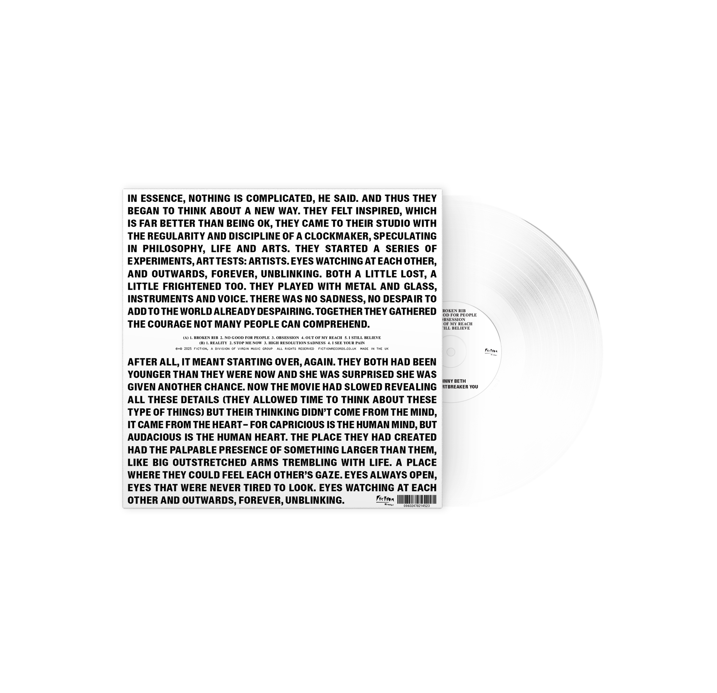 You Heartbreaker, You: Limited White Vinyl LP