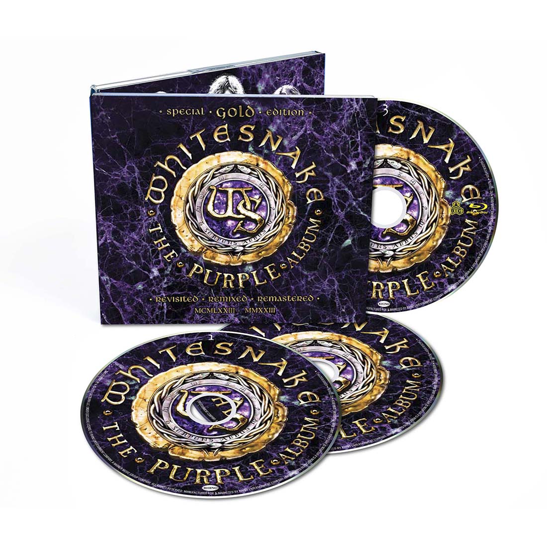The Purple Album - Special Gold Edition: 2CD + BluRay