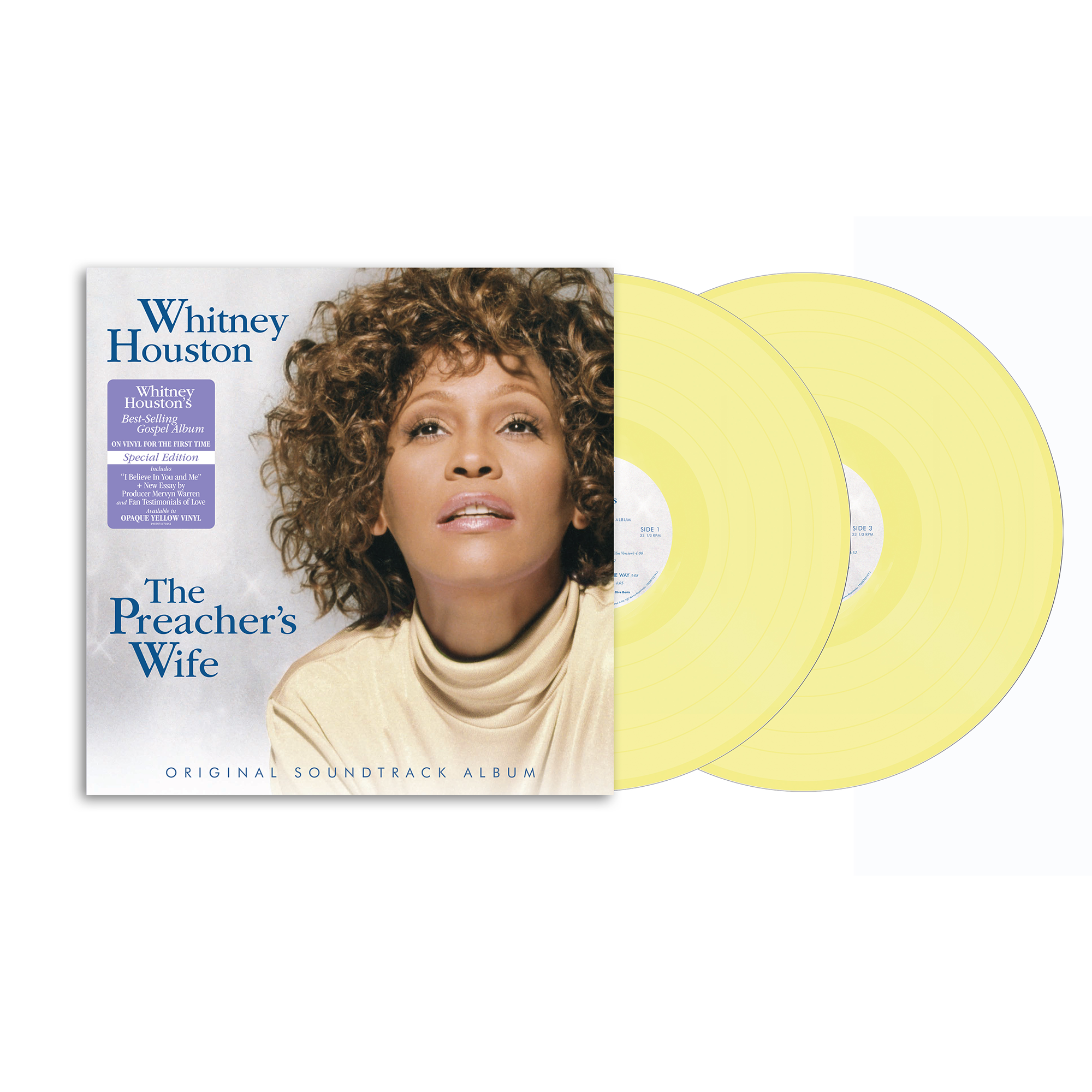 The Preacher's Wife (Original Soundtrack): Limited Yellow Vinyl 2LP