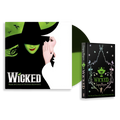 Wicked Bundle: Limited Green / Black Split Vinyl LP (OST) + Signed Book