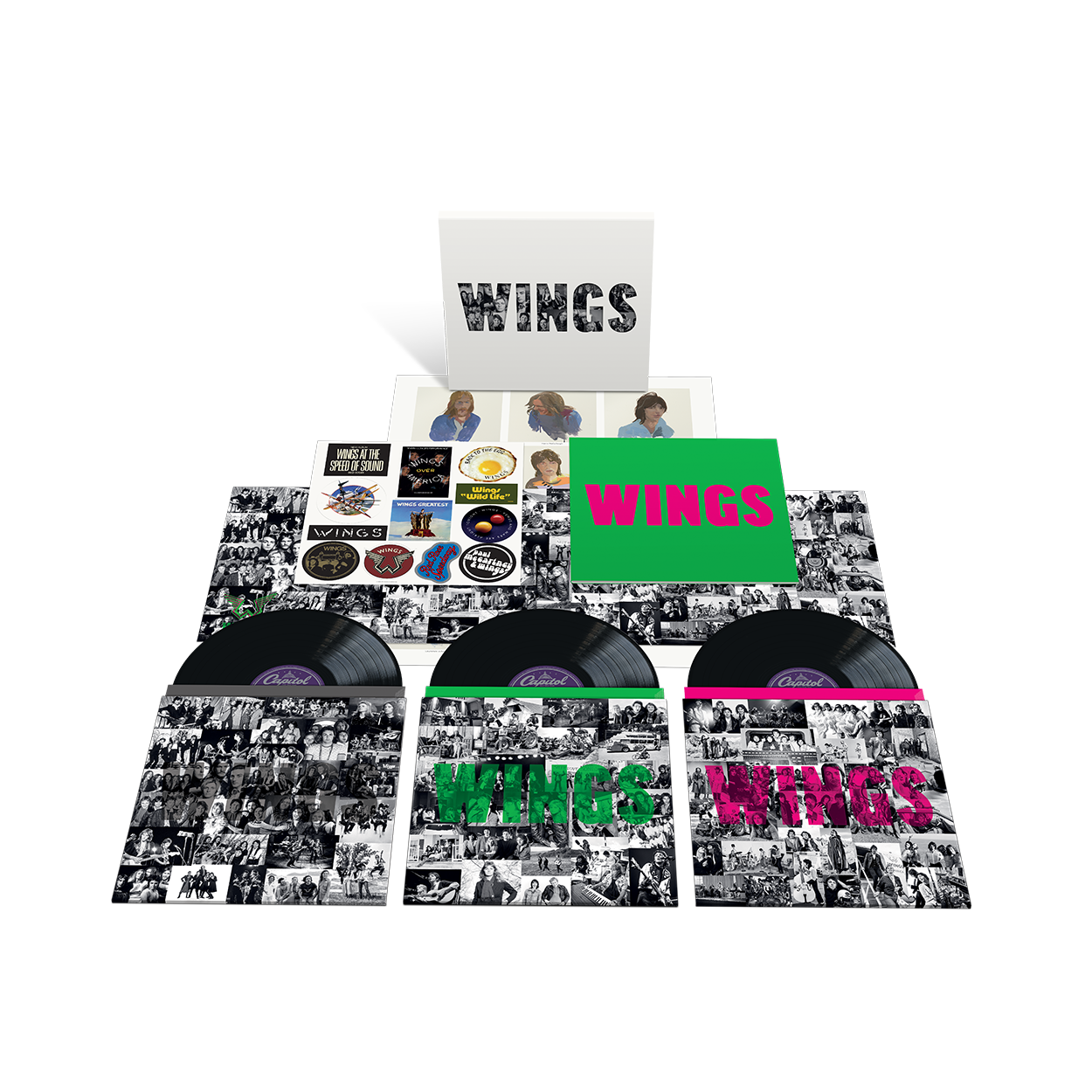 WINGS - 3LP Limited Edition Collection