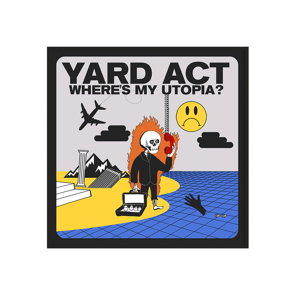 Where's My Utopia? CD, Cassette, Signed Art Card + Numbered Screenprint