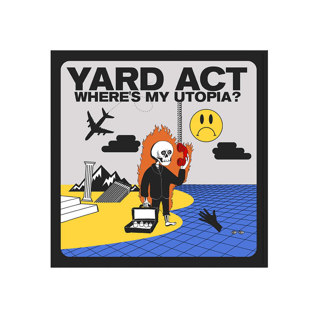 Where's My Utopia? CD, Cassette, Signed Art Card + Numbered Screenprint