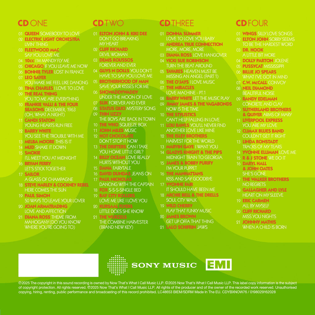 NOW - Yearbook 1976 (Special Edition 4CD)