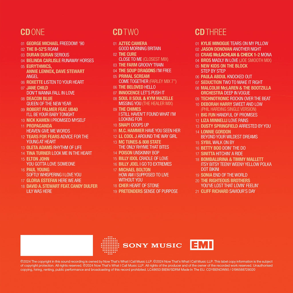 NOW – Yearbook Extra 1990 CD