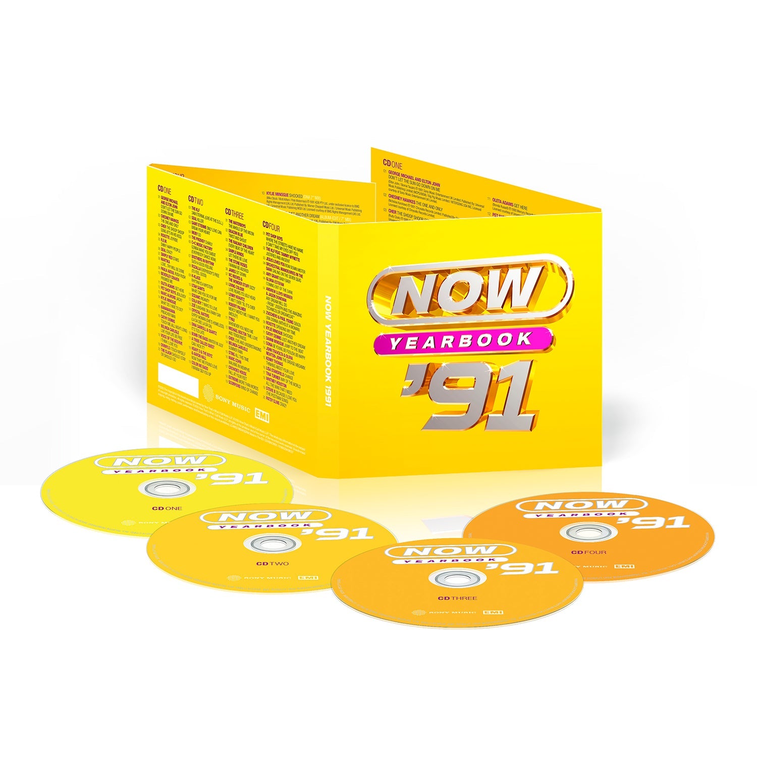 NOW – Yearbook 1991 (4CD)