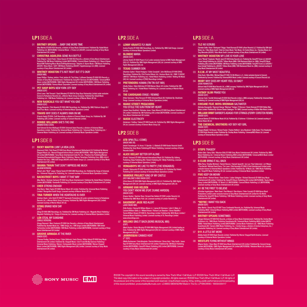 NOW - Yearbook 1999 (3LP)