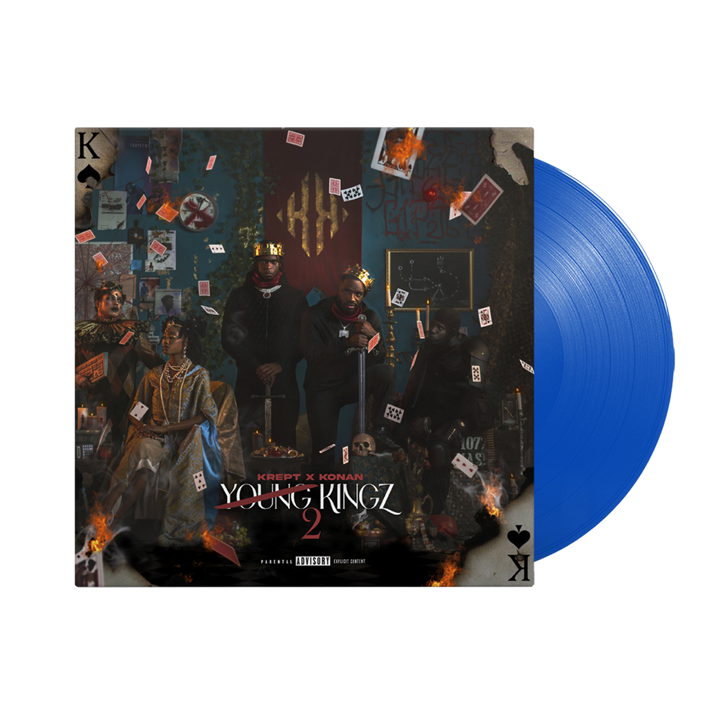 Young Kingz II: Blue Vinyl LP, CD + Cassette
