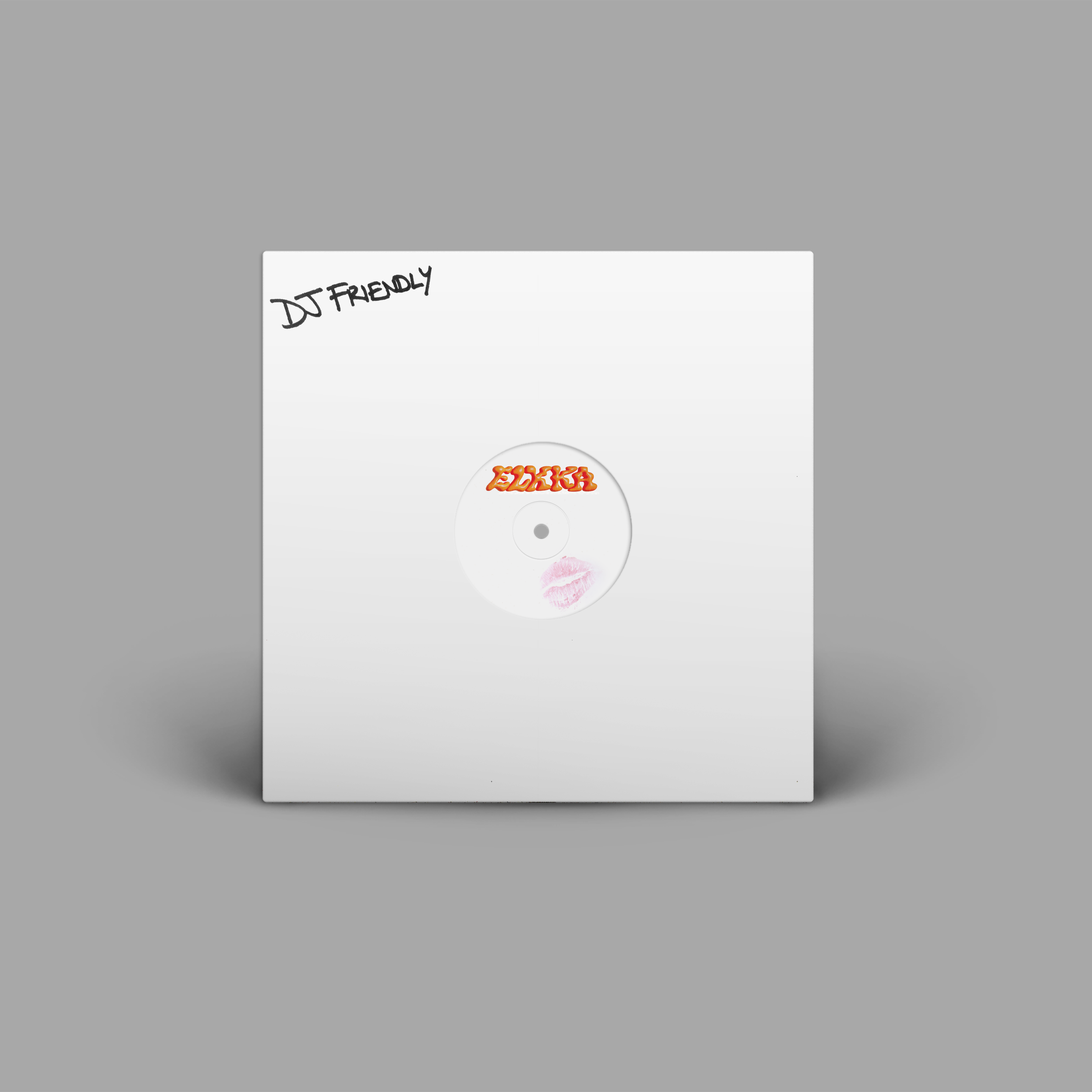 DJ Friendly: Limited White Label 12" Vinyl