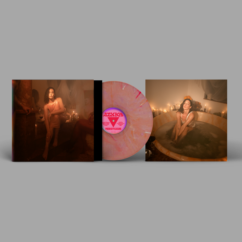 Prism of Pleasure: Signed Dusty Pink Marble Vinyl LP