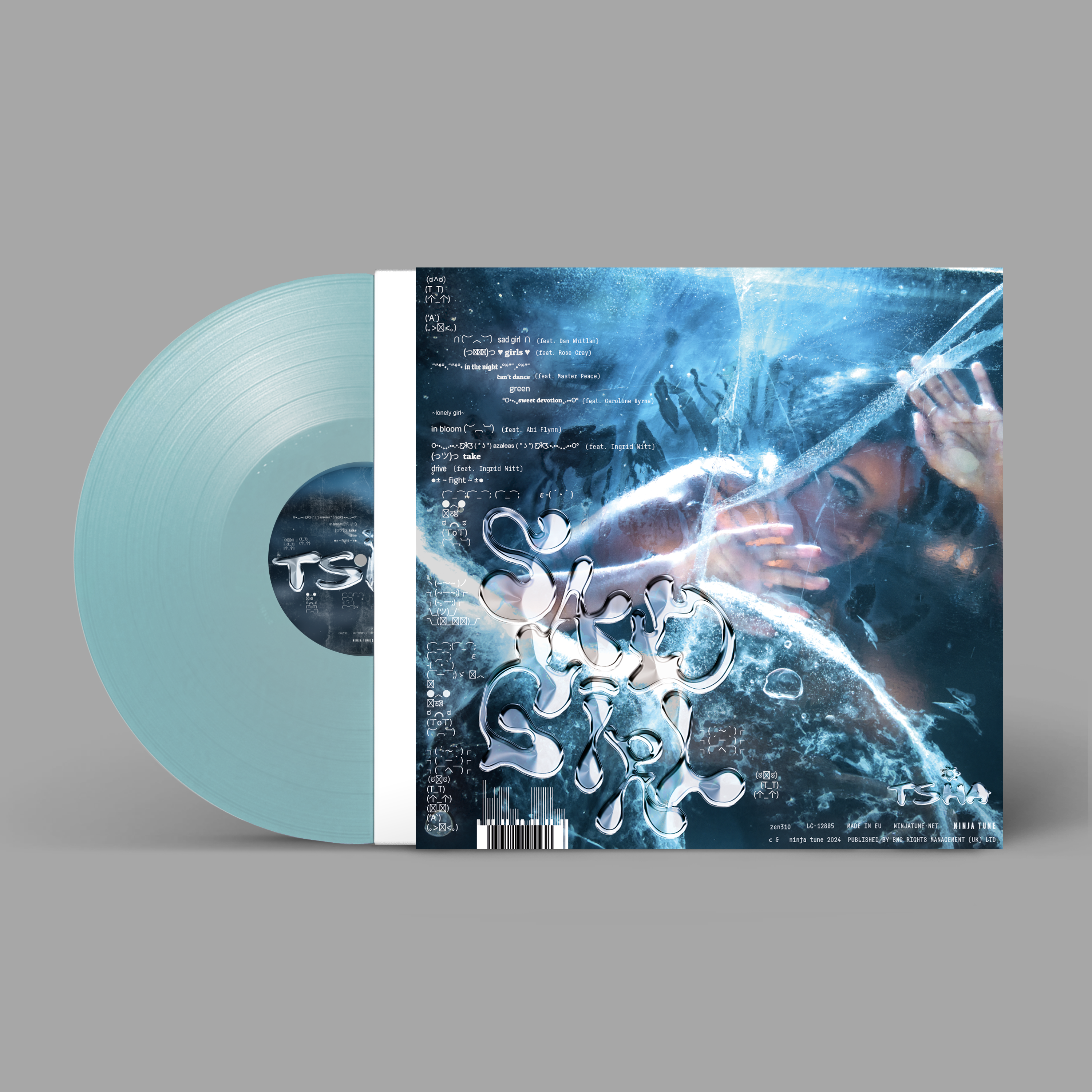 Sad Girl: Transparent 'Blue Edge Glow' Vinyl LP