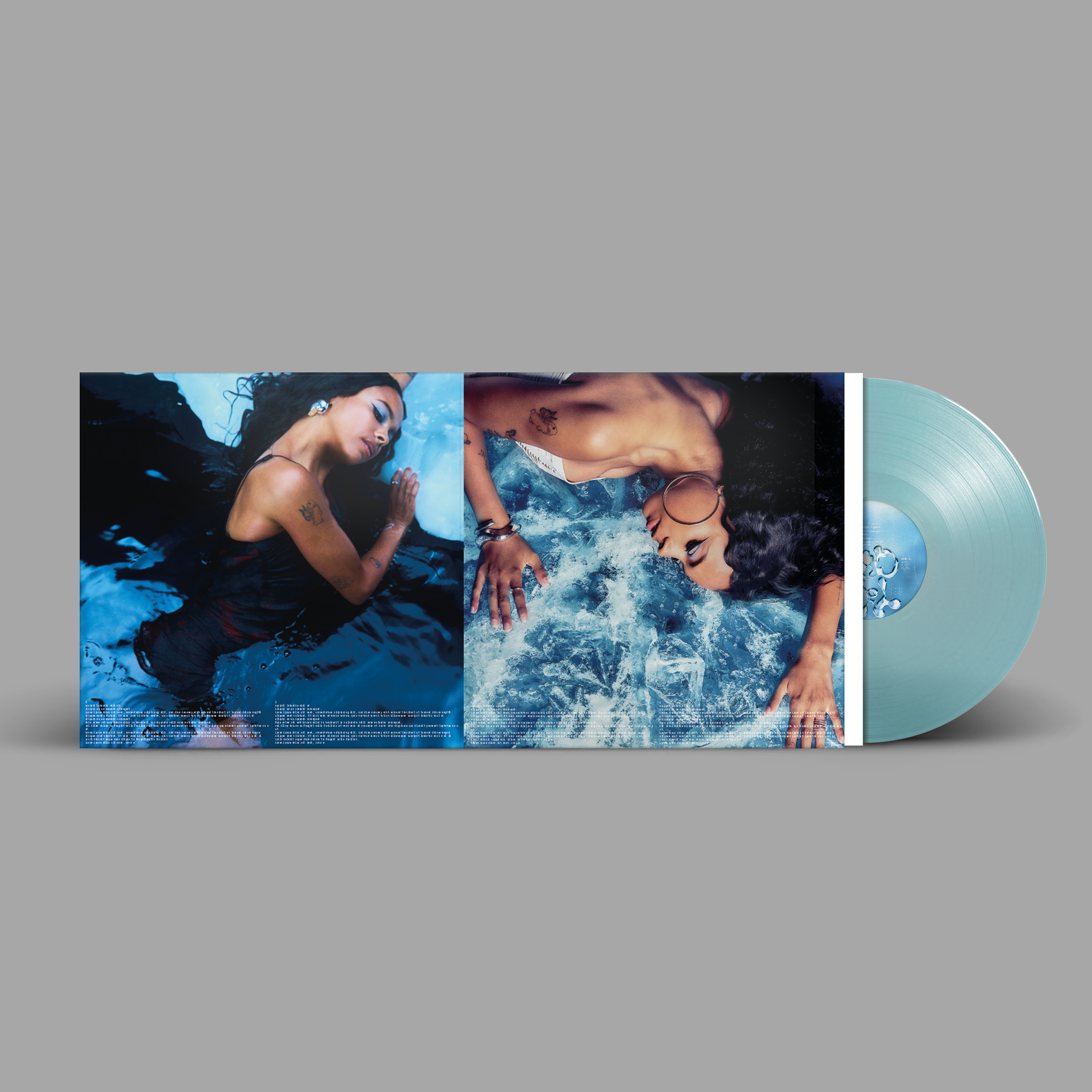 Sad Girl: Transparent 'Blue Edge Glow' Vinyl LP