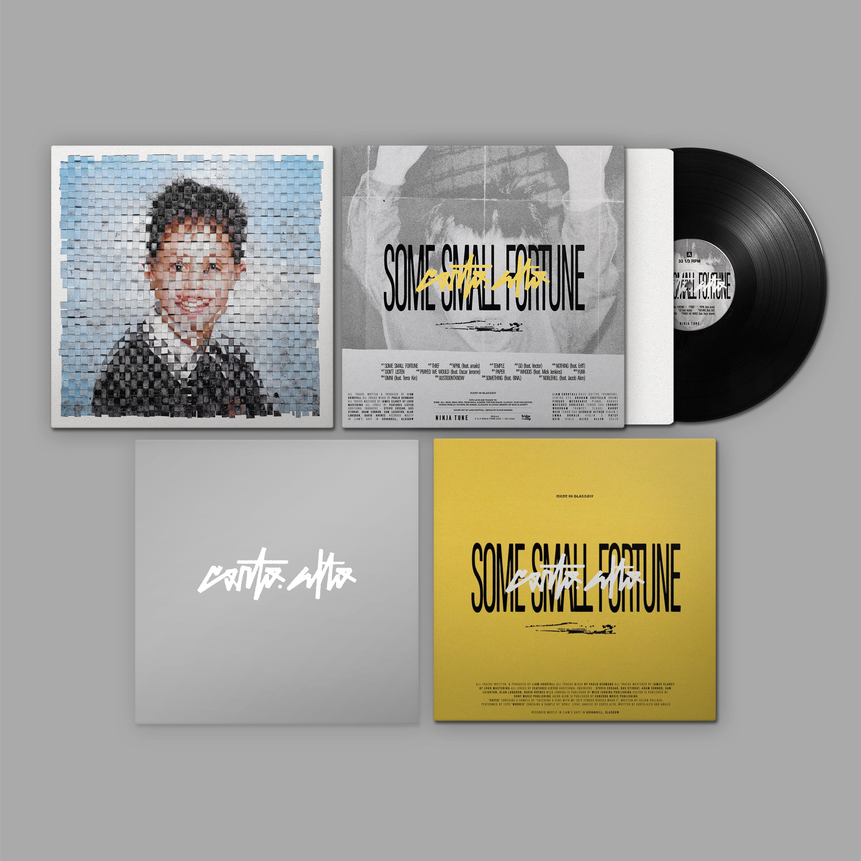SOME SMALL FORTUNE: Black Vinyl LP
