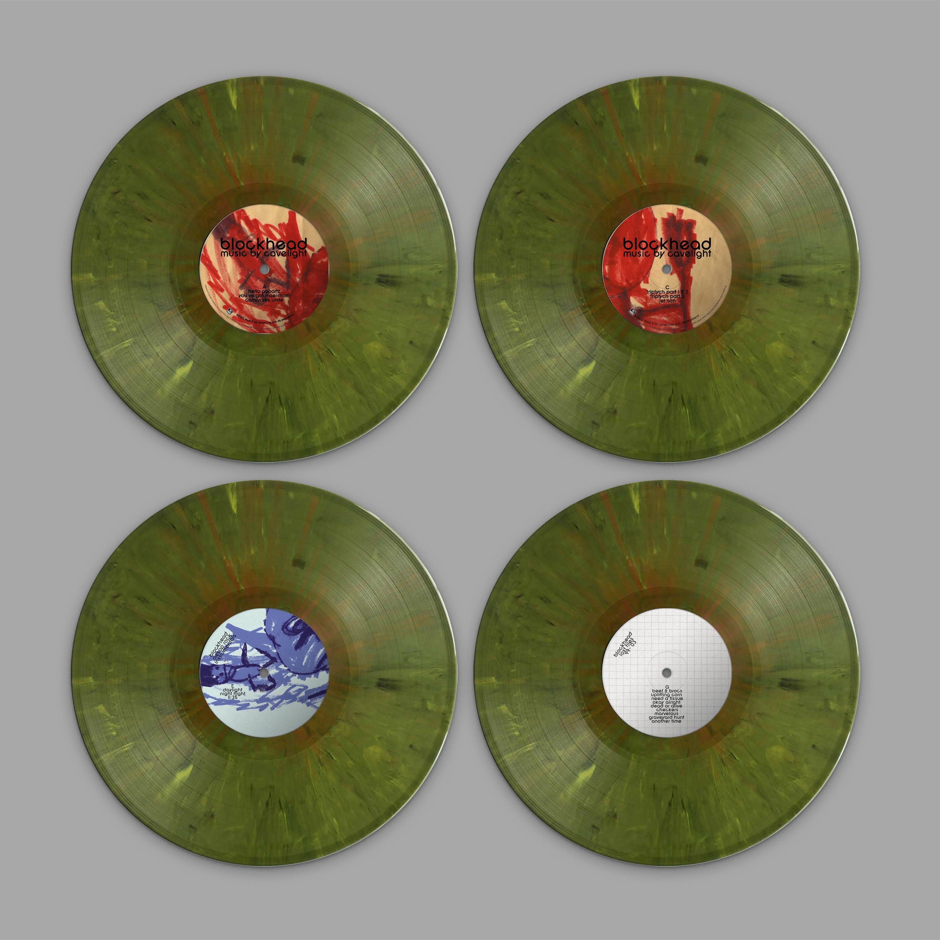 Music By Cavelight (20th Anniversary): Limited Marbled Forest Green Vinyl 4LP
