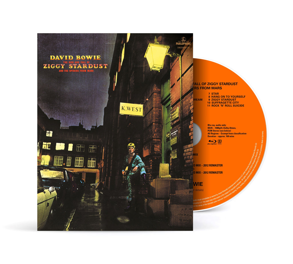 The Rise and Fall of Ziggy Stardust and the Spiders from Mars: Blu-Ray Audio CD