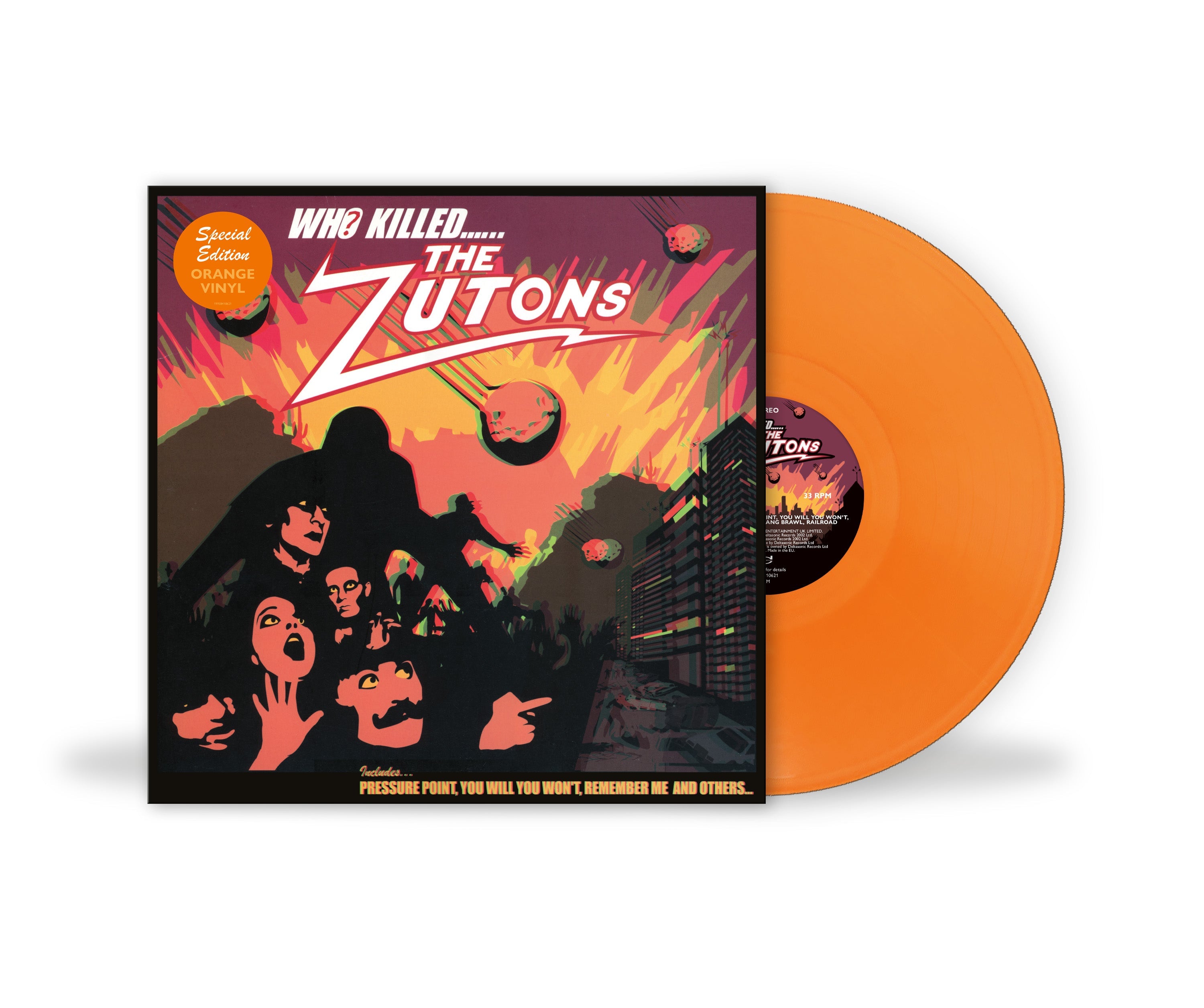 Who Killed...... The Zutons? Orange Vinyl LP