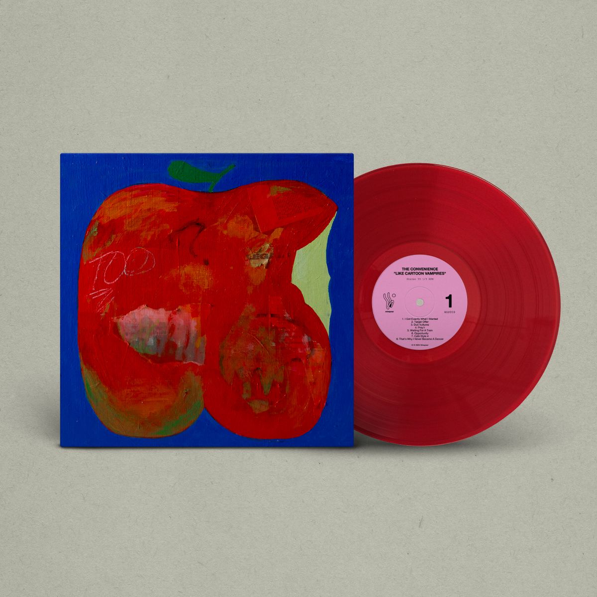 Like Cartoon Vampires: Limited Transparent Red Vinyl LP