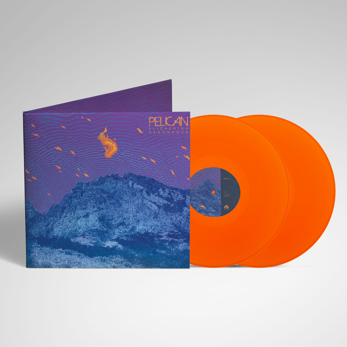 Flickering Resonance: Orange Vinyl 2LP