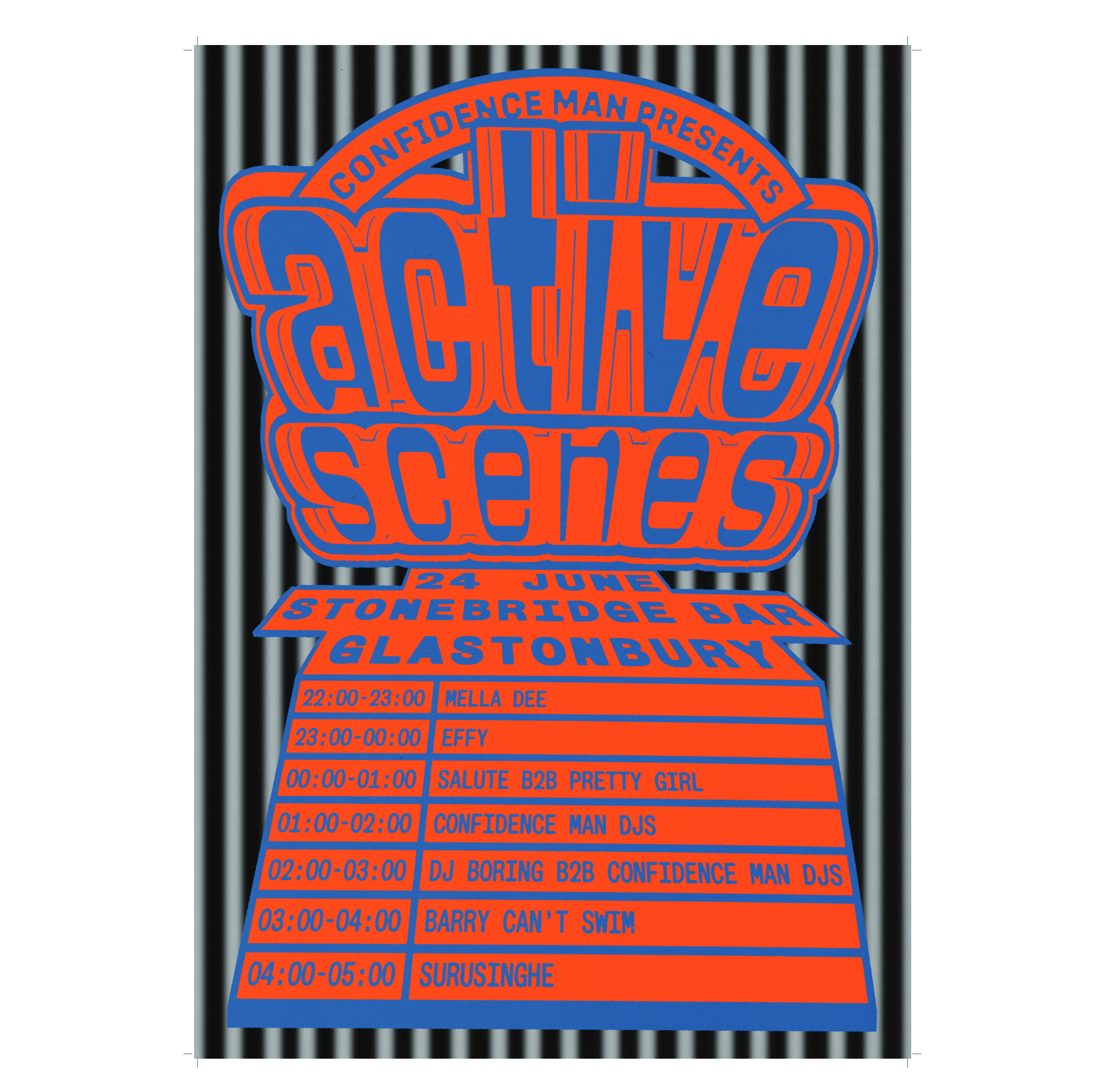 Glastonbury 2023: ACTIVE SCENES Limited Edition Print