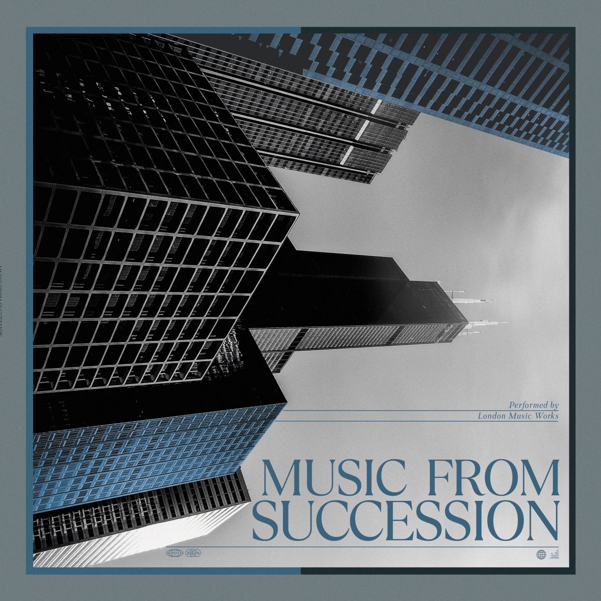 Music From Succession:  Dark Green (w/ Hint of Blue) Vinyl LP