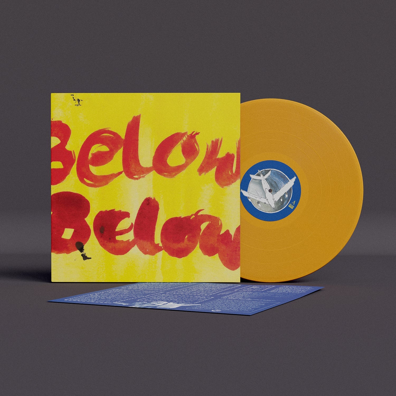 Below A Massive Dark Land: Loser Edition Eco Yellow Vinyl  LP