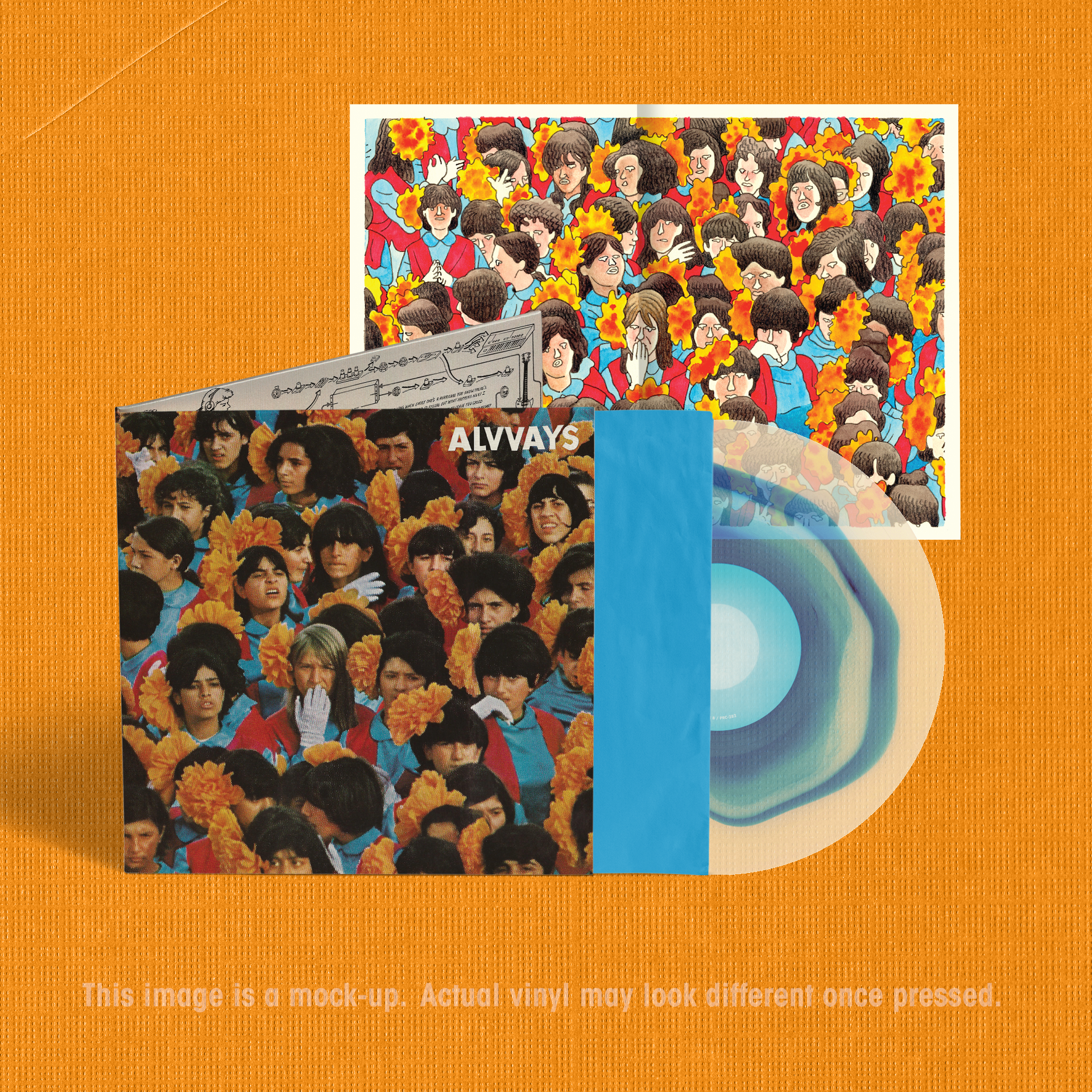 Alvvays (10th Anniversary): Cerulean in Cloudy Clear Vinyl LP