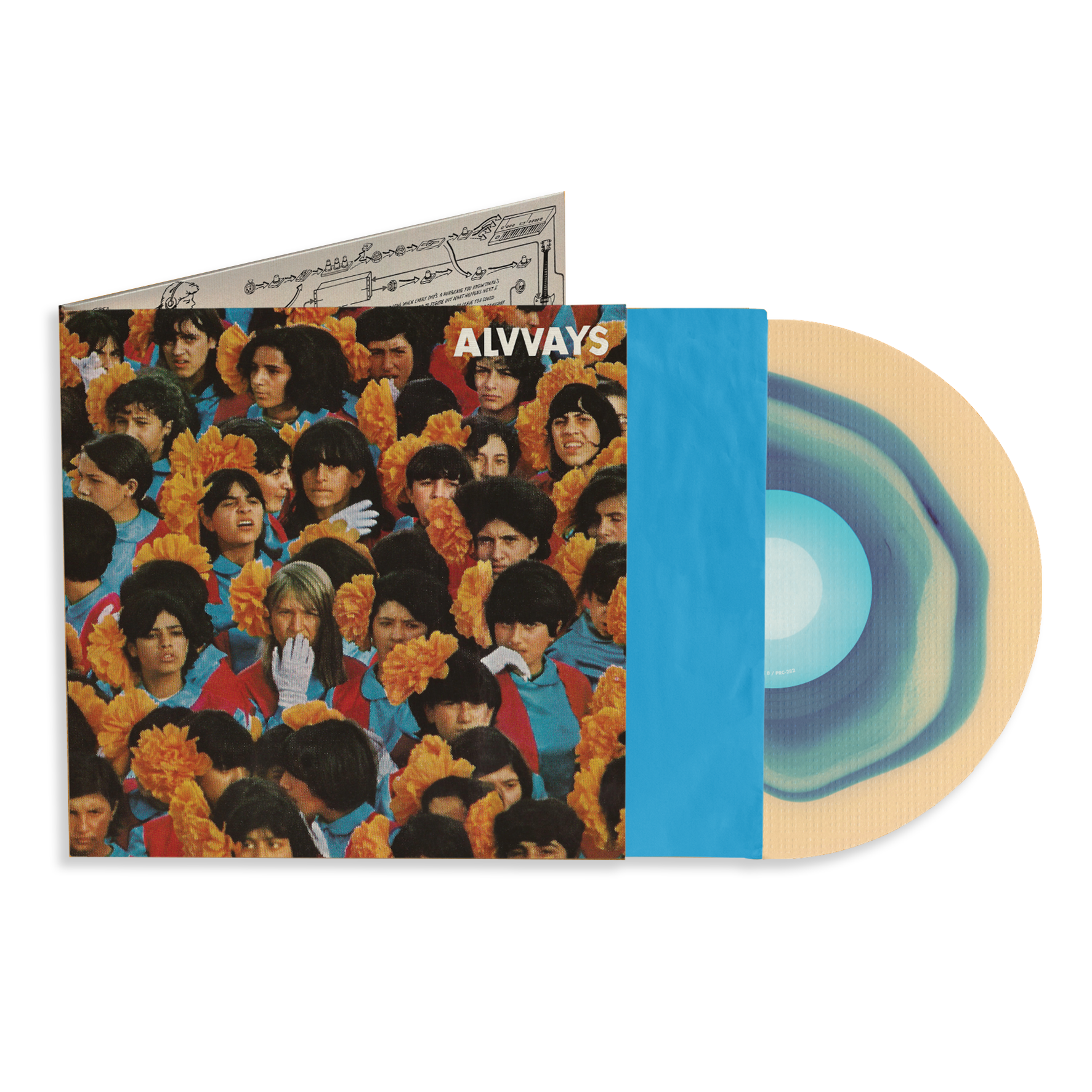 Alvvays (10th Anniversary): Cerulean in Cloudy Clear Vinyl LP