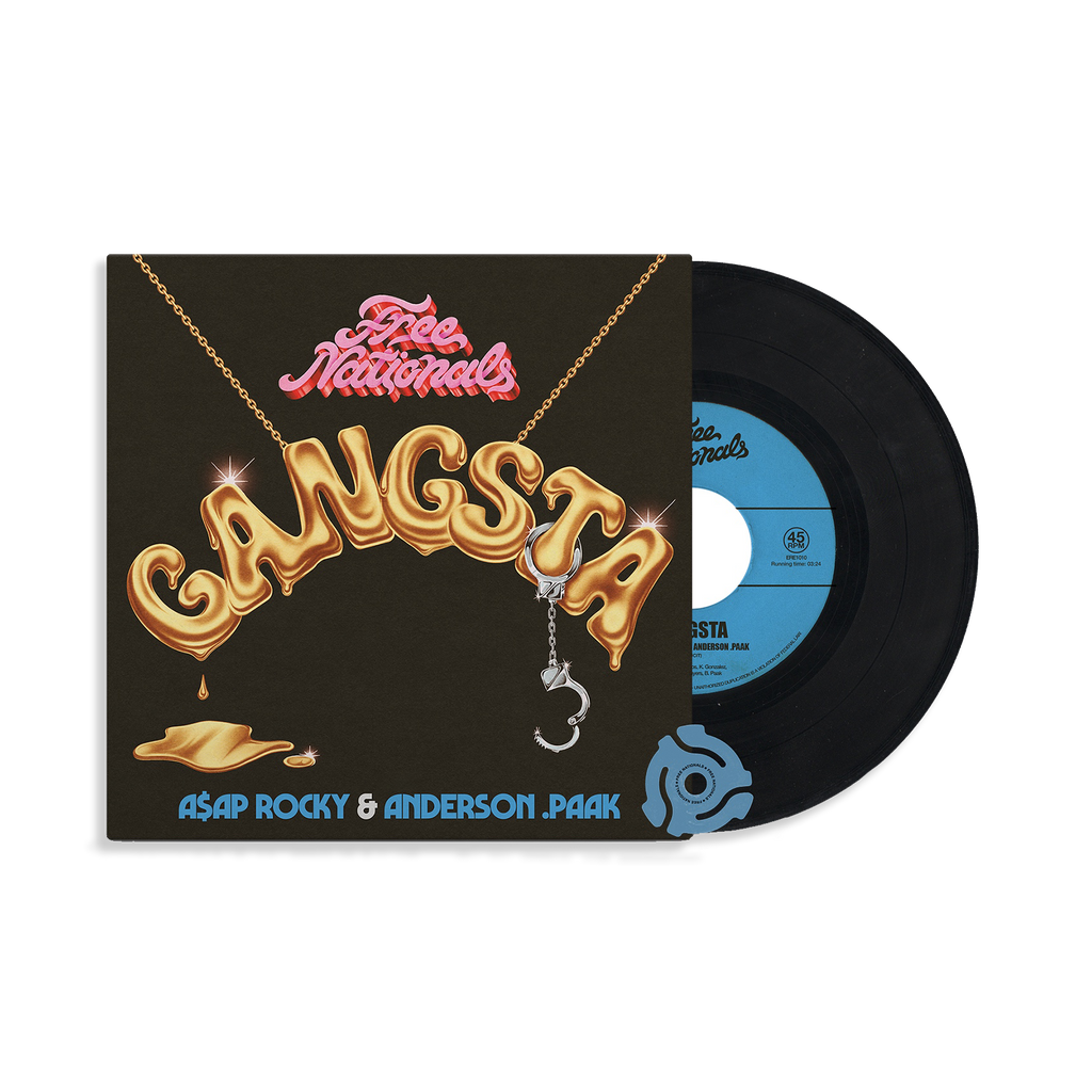 Gangsta (feat. A$AP Rocky & Anderson .Paak): Vinyl 7" Single