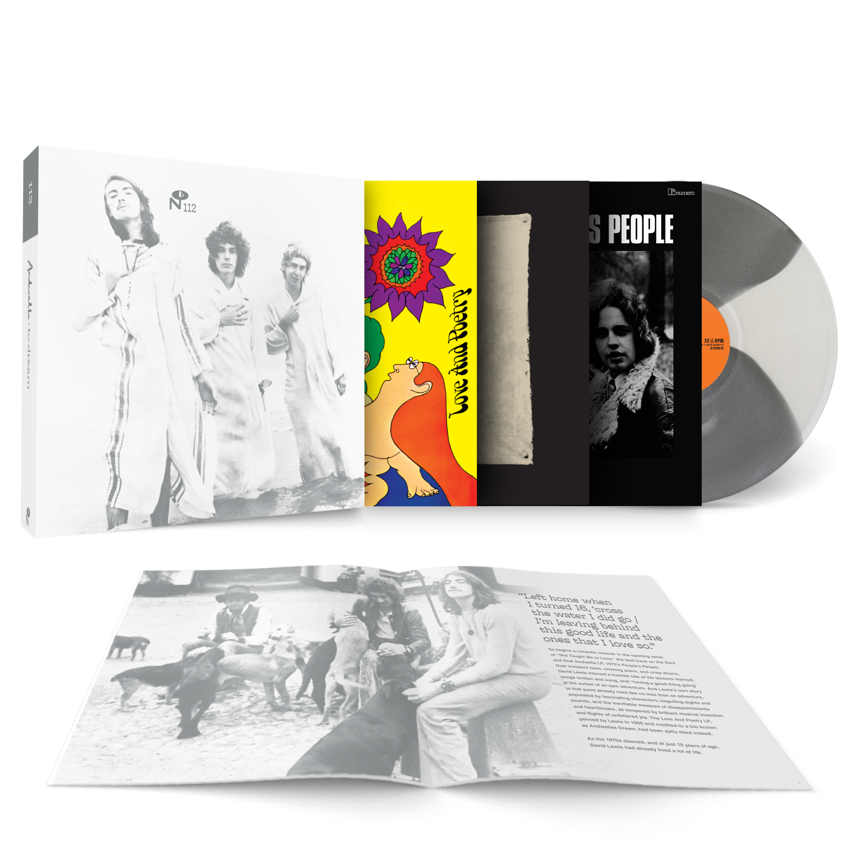 To Dream: Limited 'Shades Of Grey' Vinyl 3LP