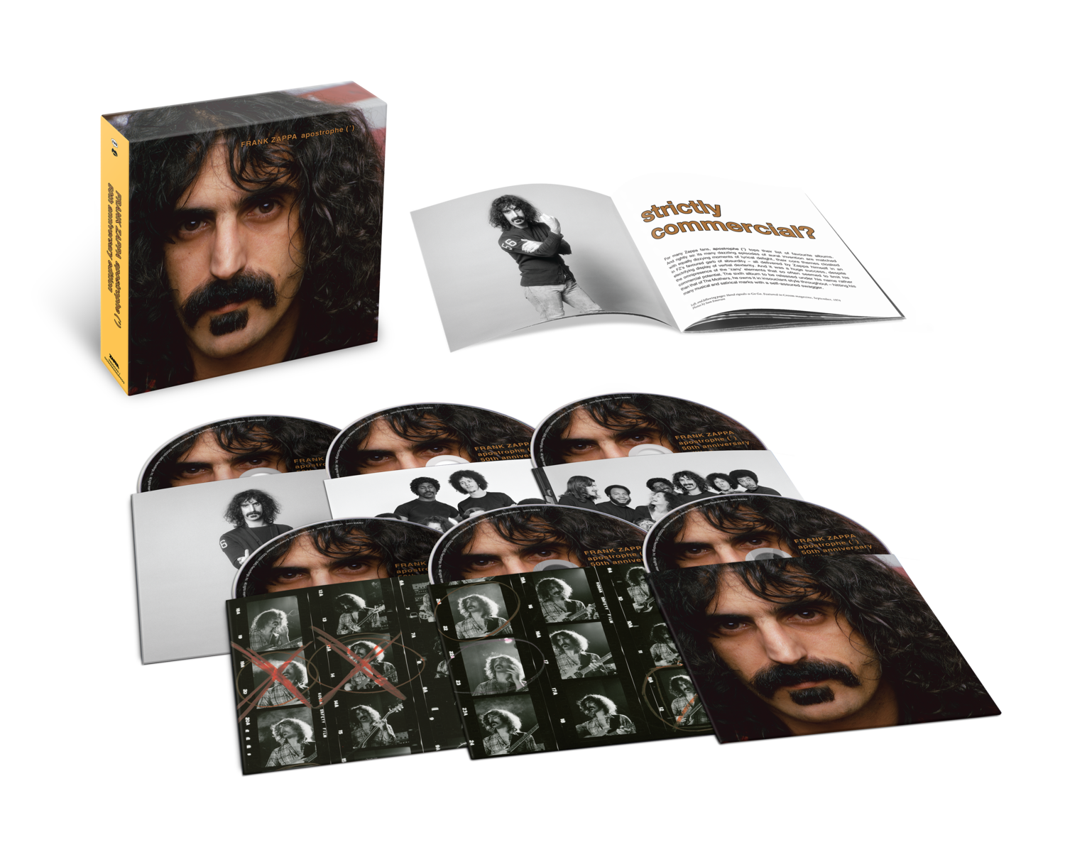 Apostrophe ('): 5CD + Blu-Ray Box Set