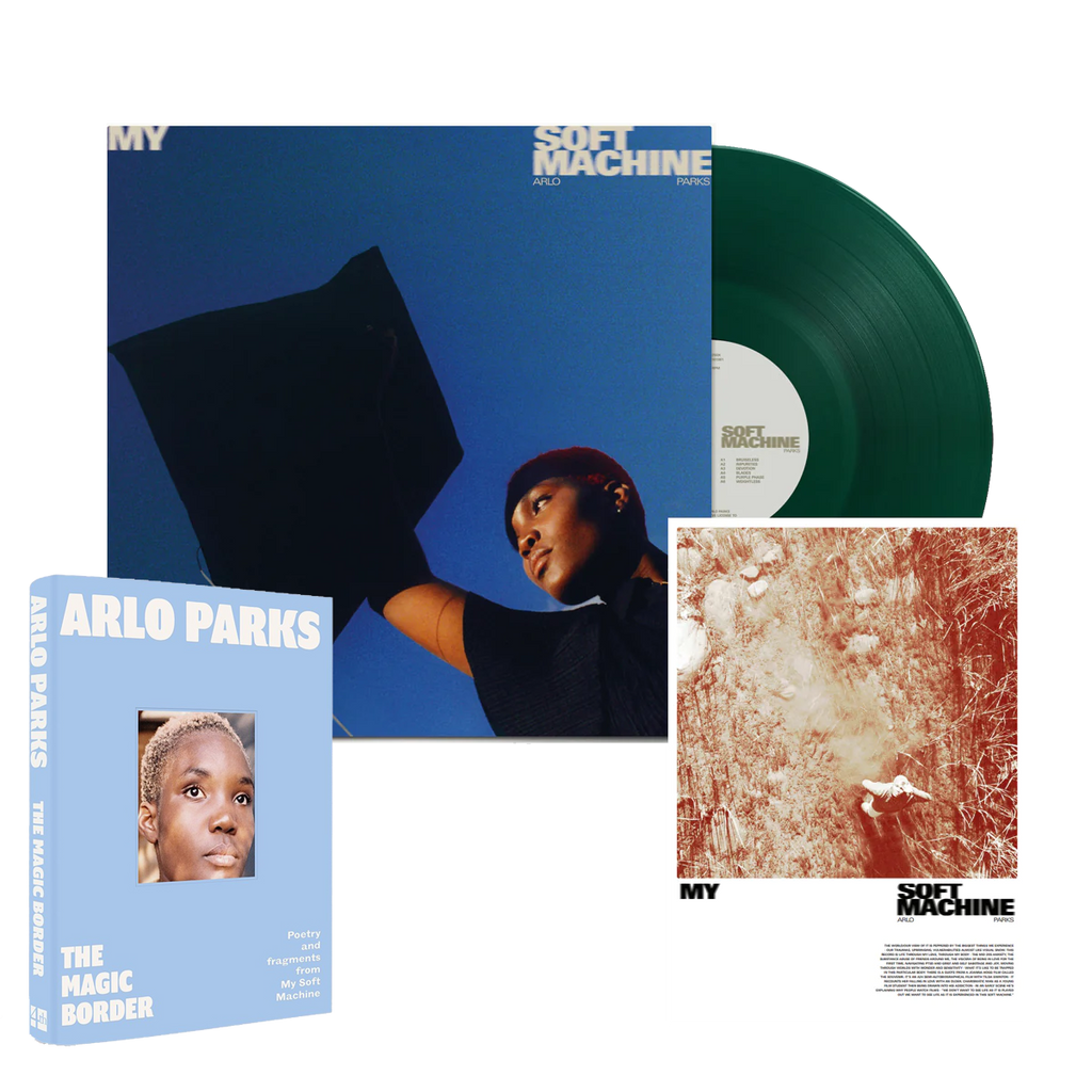 My Soft Machine: Limited Green Vinyl LP, The Magic Boarder (Hardback Book) + Exclusive Signed Print