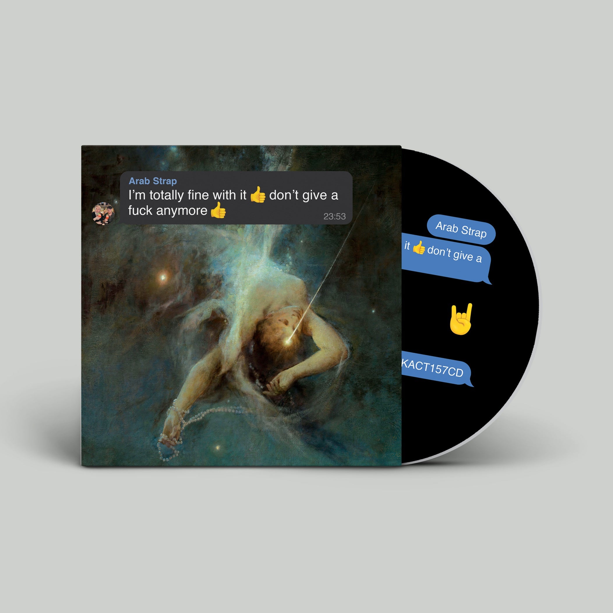 I’m totally fine with it 👍don’t give a fuck anymore 👍: CD