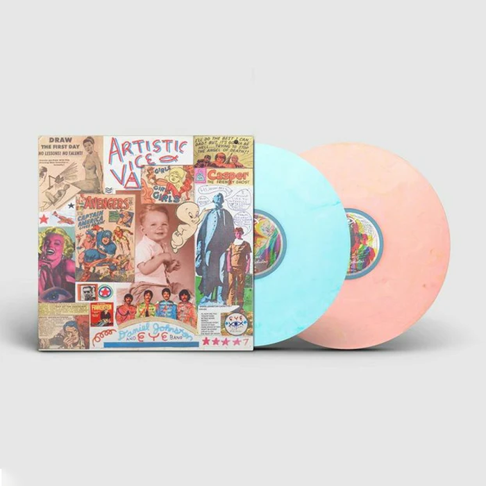 Artistic Vice: Light Blue & Peach Swirl Vinyl 2LP