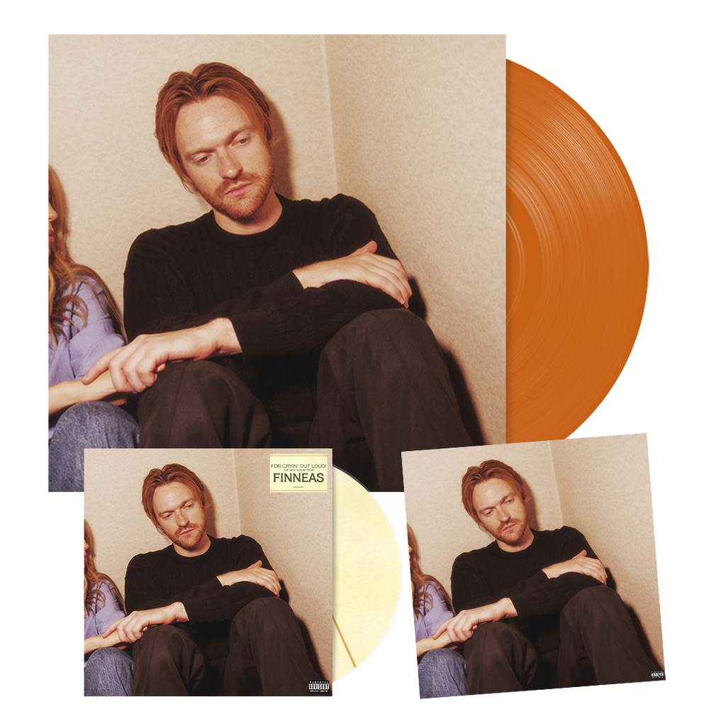 For Cryin' Out Loud! Limited Orange Injection Mold Bio-Vinyl LP, CD + Signed Art Card