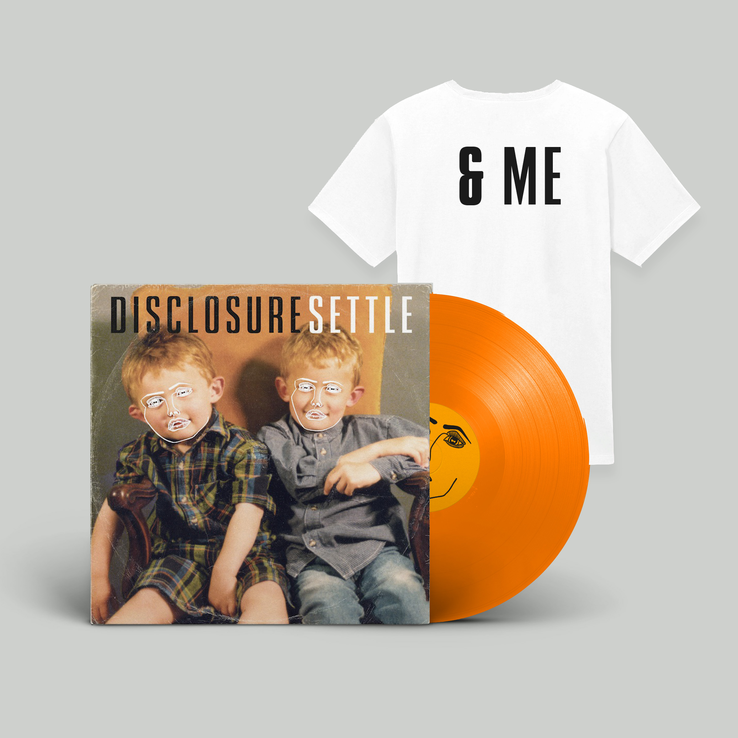 Settle 10: Transparent Orange Vinyl 2LP + You & Me T-Shirt