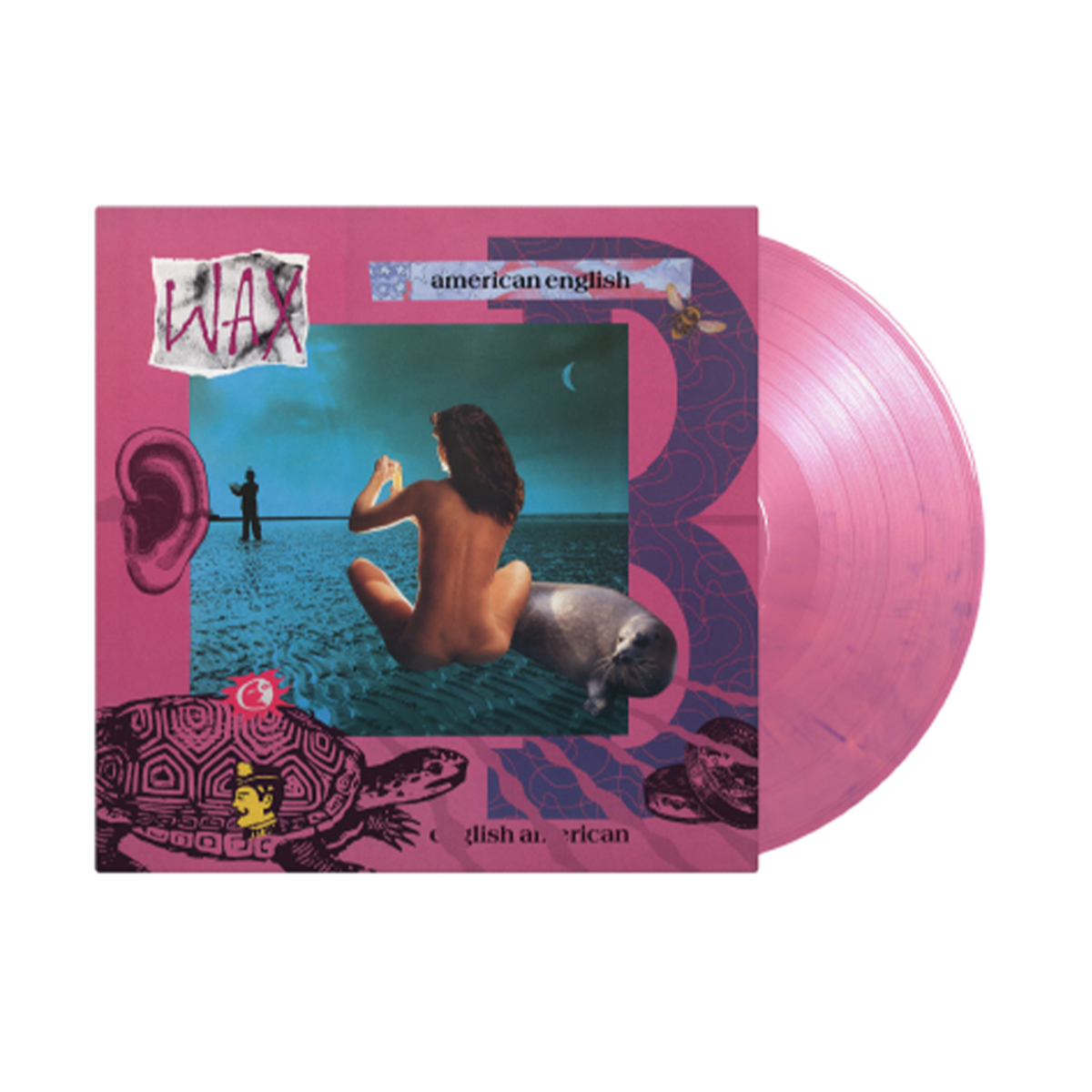 American English: Limited Pink & Purple Marbled Vinyl LP