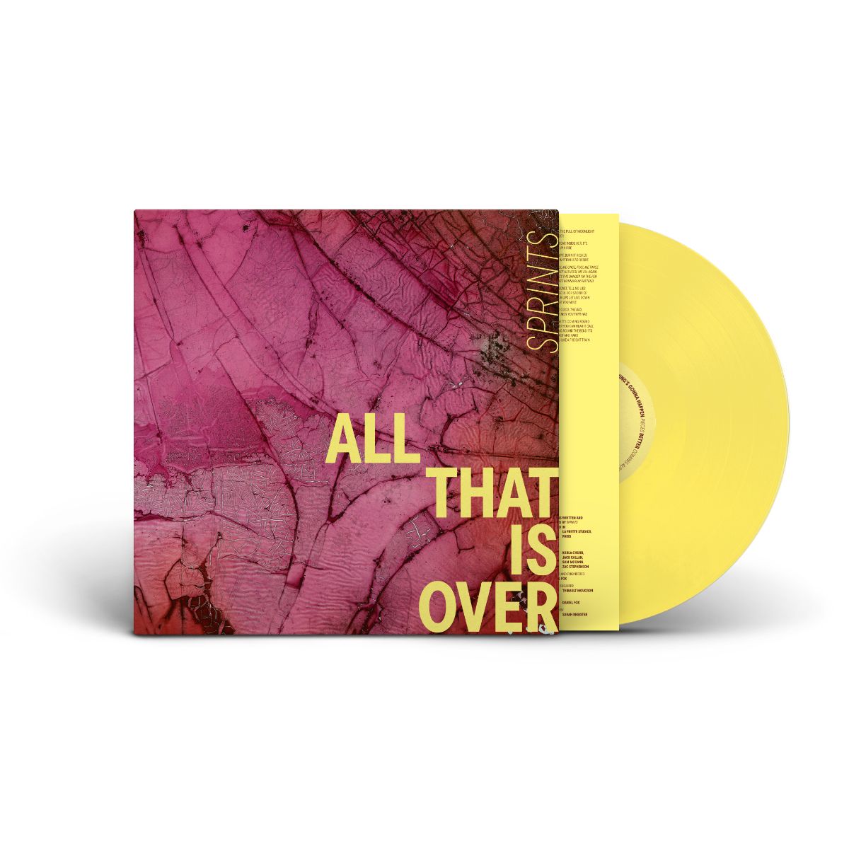 All That Is Over: Yellow Vinyl LP