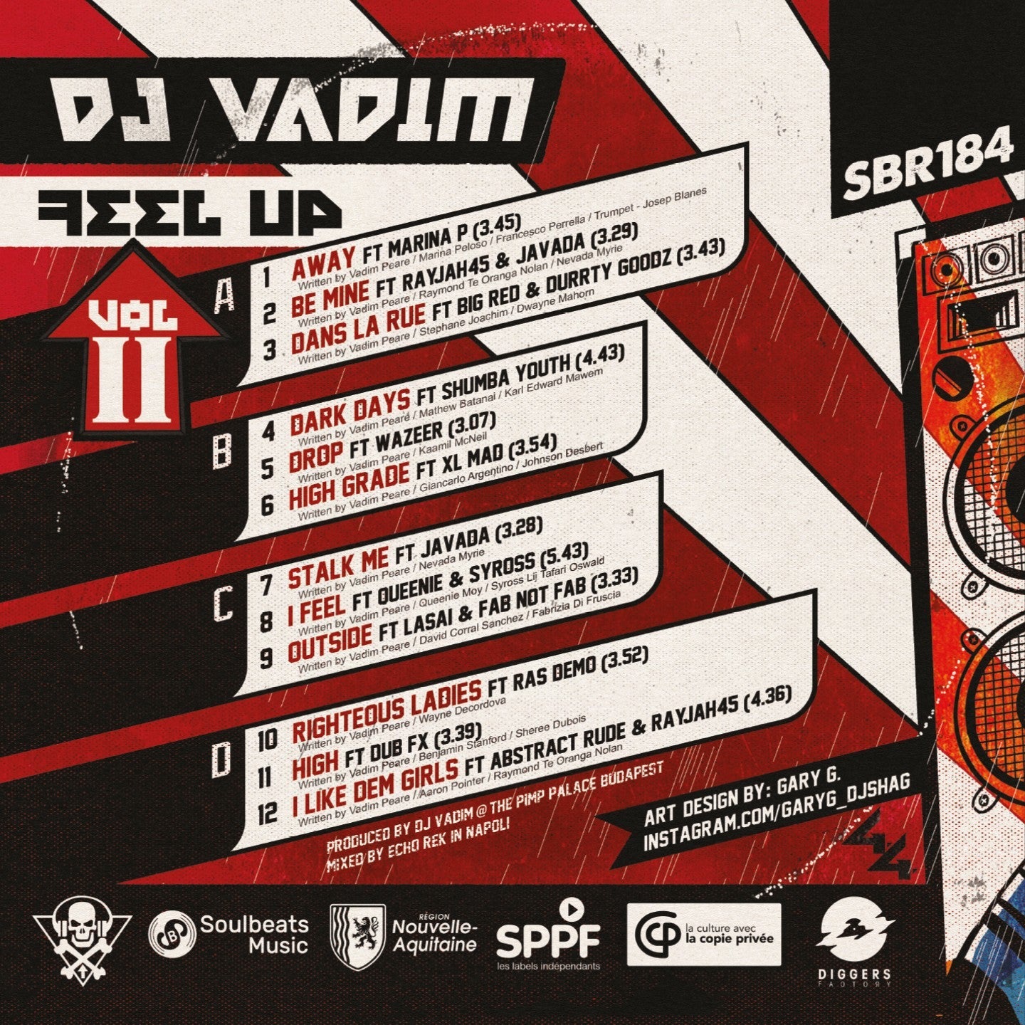 Feel Up Vol 2: Vinyl 2LP