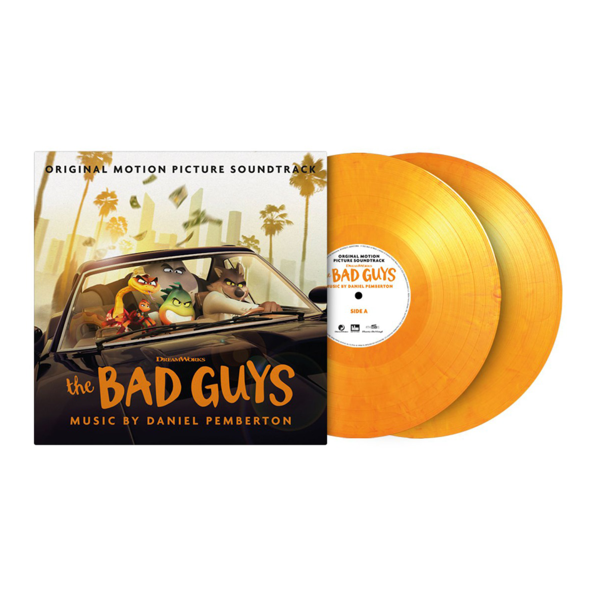 Bad Guys (OST): Limited Yellow/Orange Marble Vinyl LP