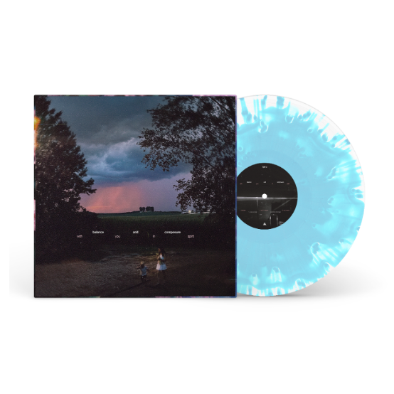 with you in spirit: Cloudy Baby Blue Vinyl LP